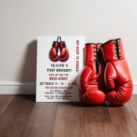 Rumble rojo primer cumpleaños de boxeo de Knockout