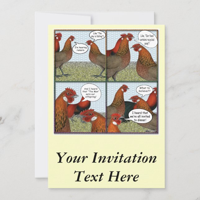 Invitación Rumores (Anverso)