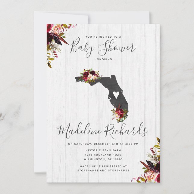 Invitación rusa a Baby Shower por parte del estado (Anverso)