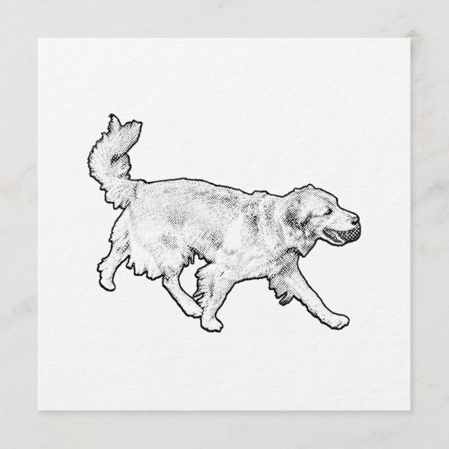 Invitación Rushing Trail Welcome (Anverso)