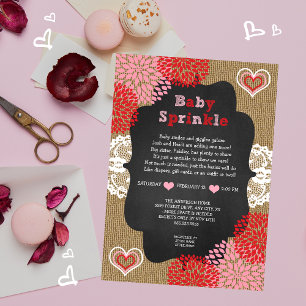 Invitación Rústica bienvenida de San Valentín invita a