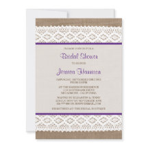 Rústica Burlap & Vintage White Lace Brillante Duch