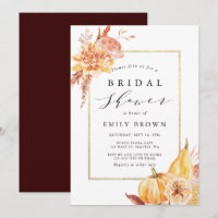 Rústica Caída Acuarela Floral Ducha De Novias