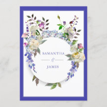 Invitación rústica de la boda del Peony del país