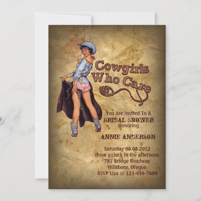 Invitación Rústica fiesta de soltería de vaqueros del país oc (Anverso)