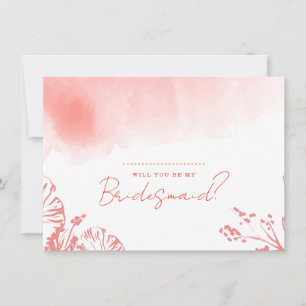 Invitación Rústica Terracota De Boho Serás Mi Novia