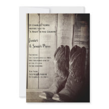 Rústico Boots Country Junior / Senior Prom