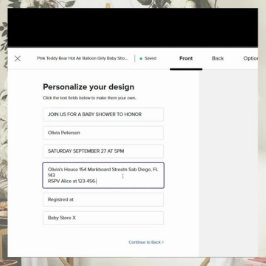 Invitación Rústico Diseño de Pesca Azul Niño Baby Shower