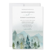 Rústico Todo En Una Boda De Destino De Montaña