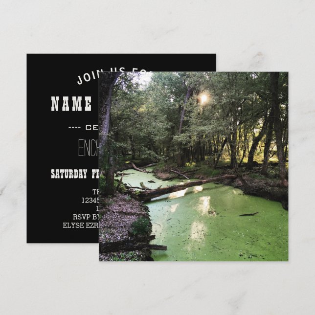 Invitación ruta de puntos de arena (Anverso / Reverso)