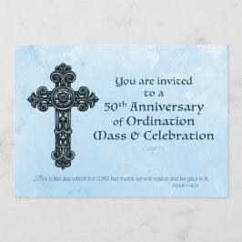 Invitación Sacerdote del 50° aniversario de la Ordenación, Or