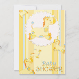 Invitación Safari Baby Giraffe Baby Shower