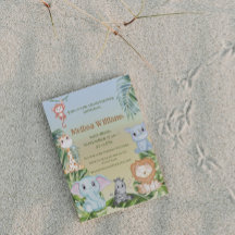 Safari de la selva Animales salvajes Palm Monkey B