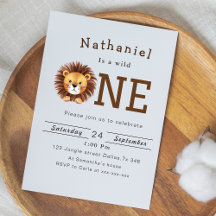 Safari de la Selva Primer Fiesta de Cumpleaños