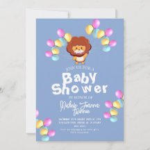 Safari Simple Cute globos de Baby Shower