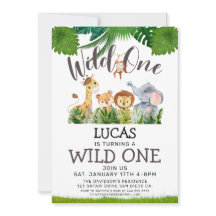 Safari Wild Un Cumpleaños