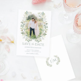 Invitación Sage Green Eucalyptus Green Greenereneration Save