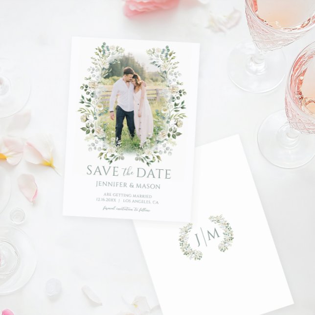 Invitación Sage Green Eucalyptus Green Greenereneration Save  (Subido por el creador)