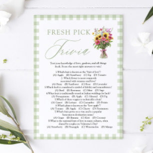 Invitación Sage Green Fresh Off The Market Trivia de Selecció