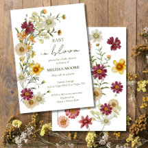 Sage Green Un Pequeño Baby Shower De Flor Silvestr