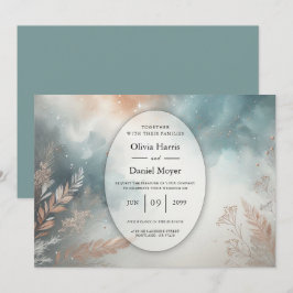 Invitación Sage y Terracotta Stardust Skies Boda