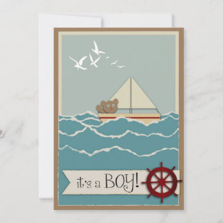 Invitación Sailing Invitation Card