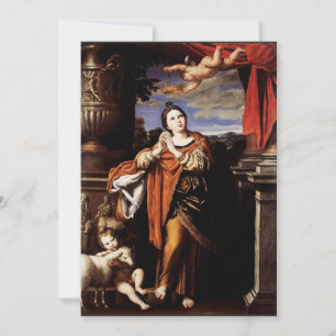 Invitación Saint Agnes por Domenico Zampieri