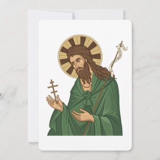 Invitación Saint John Baptist East Europian Church Orthodox 