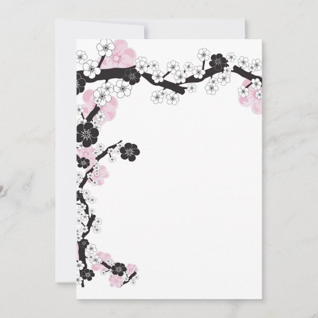 Invitación Sakura (Anverso)