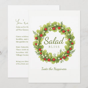 Invitación Salad Bliss