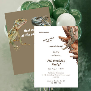Invitación Salir a la fiesta de cumpleaños de un chico con un
