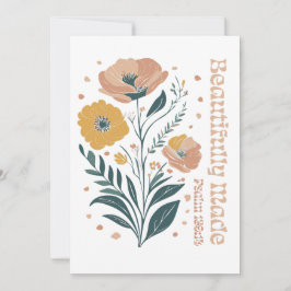 Invitación Salm Boho Christian Inspirationa