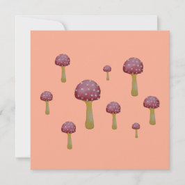 Invitación Salmos rojos y blancos