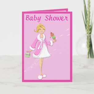 Invitación Salmueras y helado Baby Shower