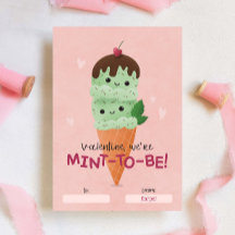 Salón De Enseñanza Mint Ice Cream Valentine