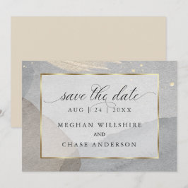 Invitación Salpicadura de acuarela sobre piedra de granito be