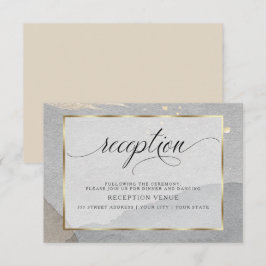Invitación Salpicaduras de Acuarela Abstracta Elegante Colore