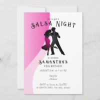 Salsa Dance Hispanic Latin Dancing Birday Party