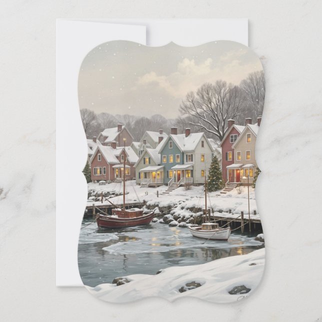 Invitación salt air winter (Anverso)