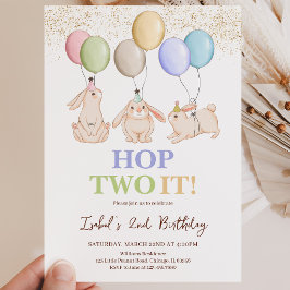 Invitación Salta a la vista cumpleaños de Pascua 2