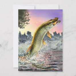 Invitación Saltando Walleye