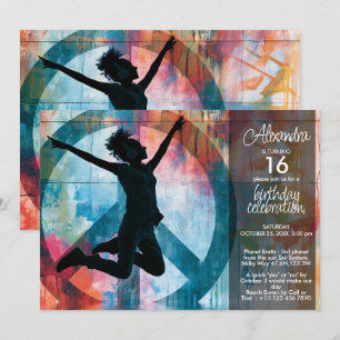 Invitación Salto de Esperanza   Arte de Paz Urbano Moderno