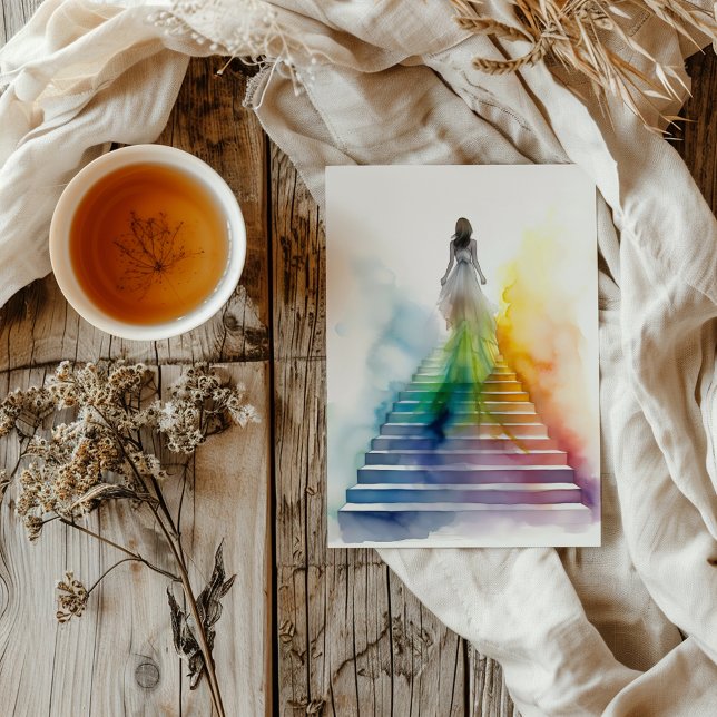 Invitación Salto de las escaleras de arcoiris (Subido por el creador)