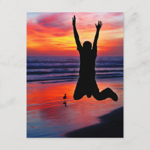 Invitación Salto de playa del Día del Padre Divertido