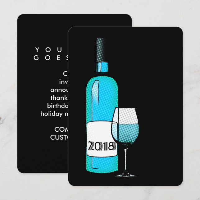 Invitación ¡Salud! 2018 (Anverso / Reverso)