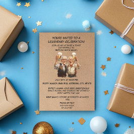 Invitación ¡Salud A Los Años! Aniversario del Viejo Hombre Fu