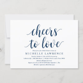 Invitación Salud para amar, celebración moderna de duchas de