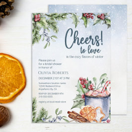 Invitación Salud para amar la ducha de novias caliente de inv