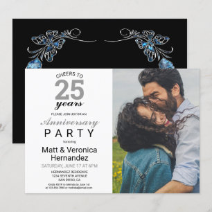 Invitación Salud por 25 Años Aniversario de Plata 25