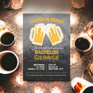 Invitación Salud y cerveza